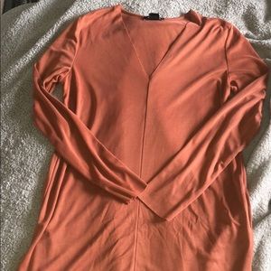 V neck trouve dress